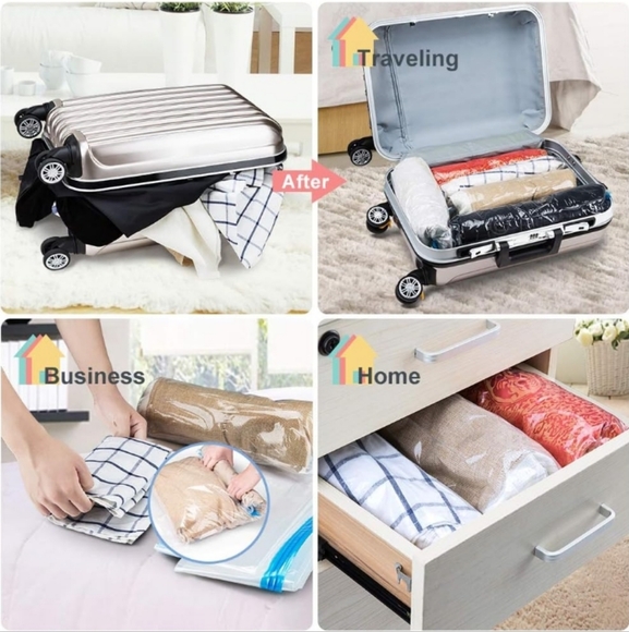 Compression Storage Bags for Travel, Lot of 13 - Picture 6 of 6